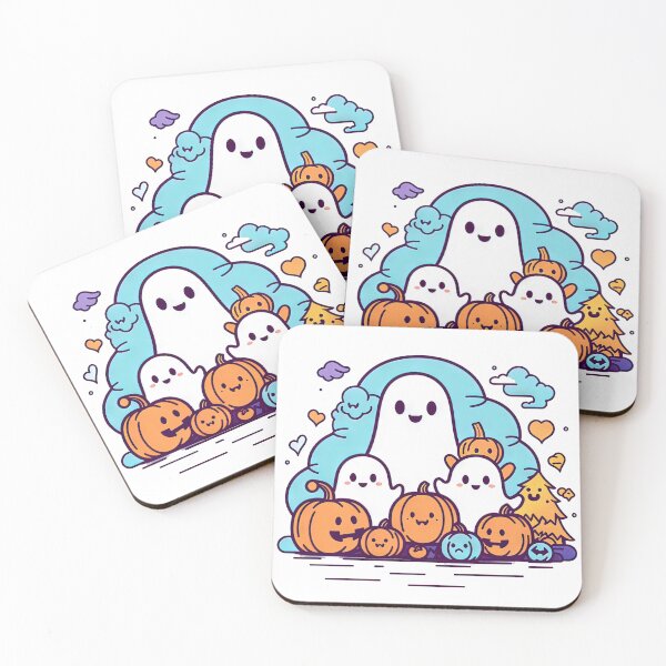 Item preview, Ghosts Playing For Halloween designed and sold by wallycobra.