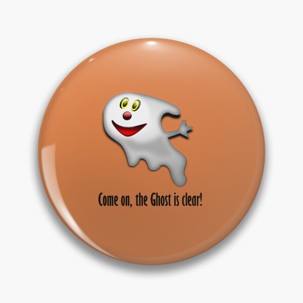 Item preview, Halloween Ghost: Come on, the Ghost is clear! designed and sold by SomeGuyLou.
