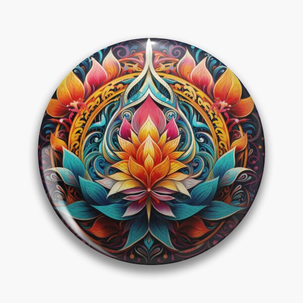 Item preview, Lotus Flower Mandala designed and sold by urbanmidnight.