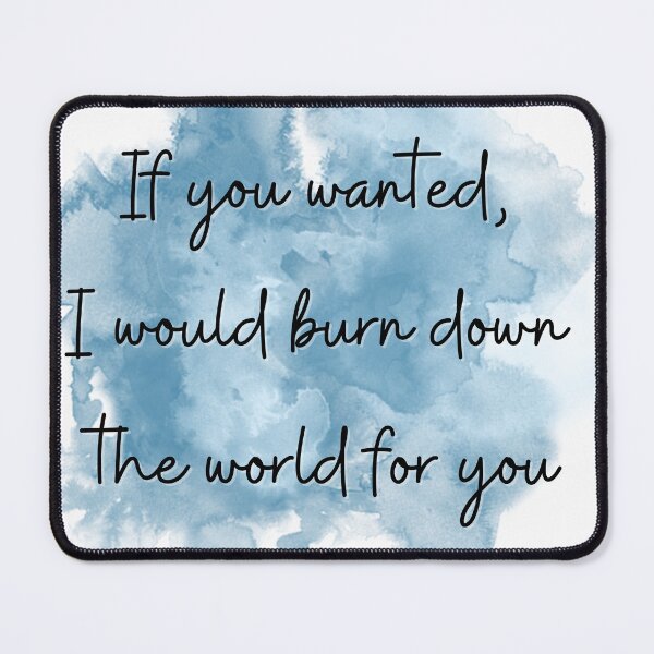 Item preview, twisted love burn quote designed and sold by Binatoes.