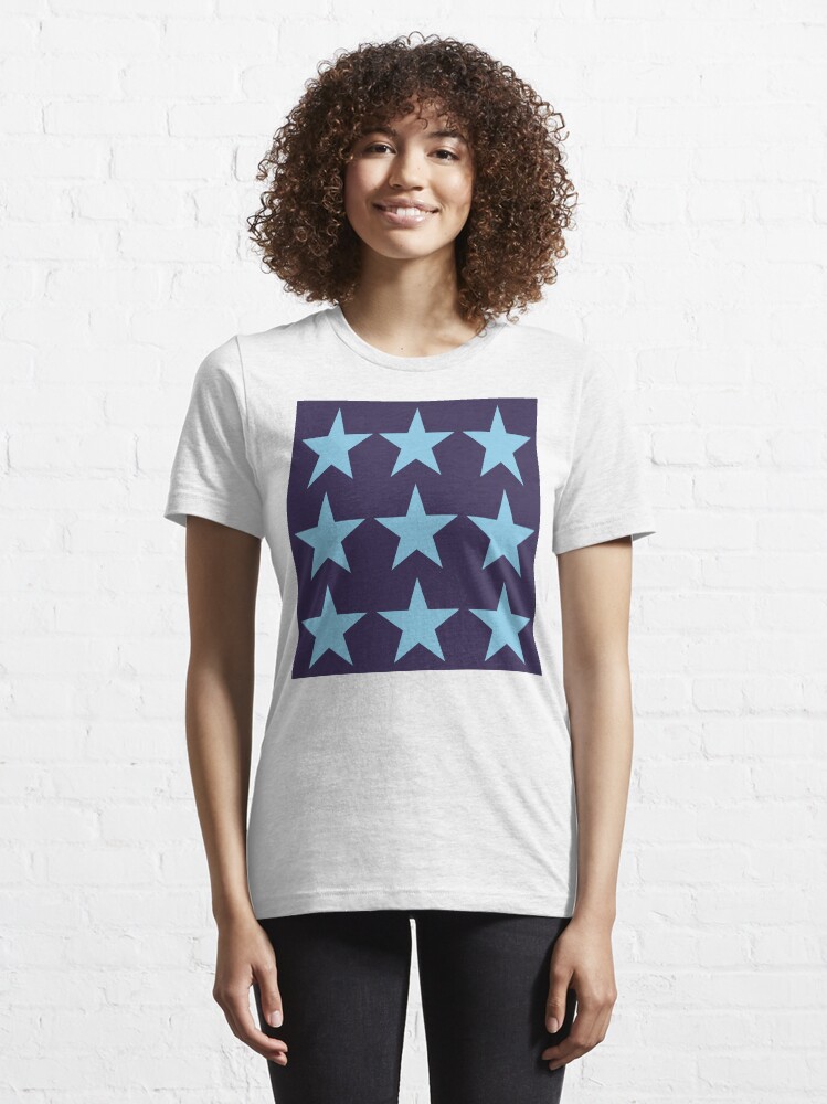 Navy blue store shirt with stars