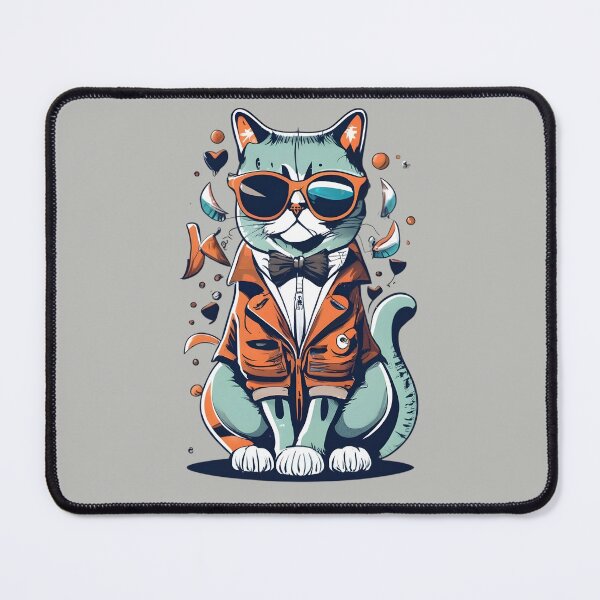 Item preview, Mafia Cat: Four-Legged Elegance designed and sold by JackJazz.