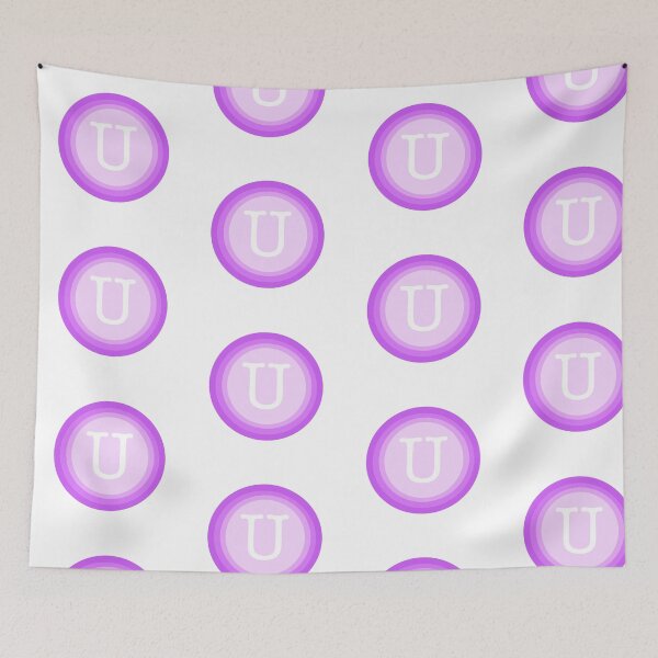 Item preview, Purple letter U designed and sold by madebymaddy.