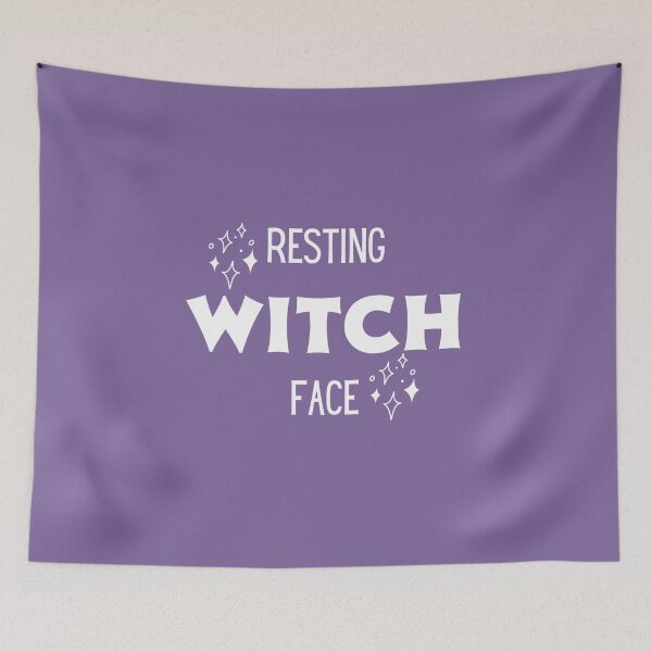 Item preview, Resting Witch Face designed and sold by orchidgd.
