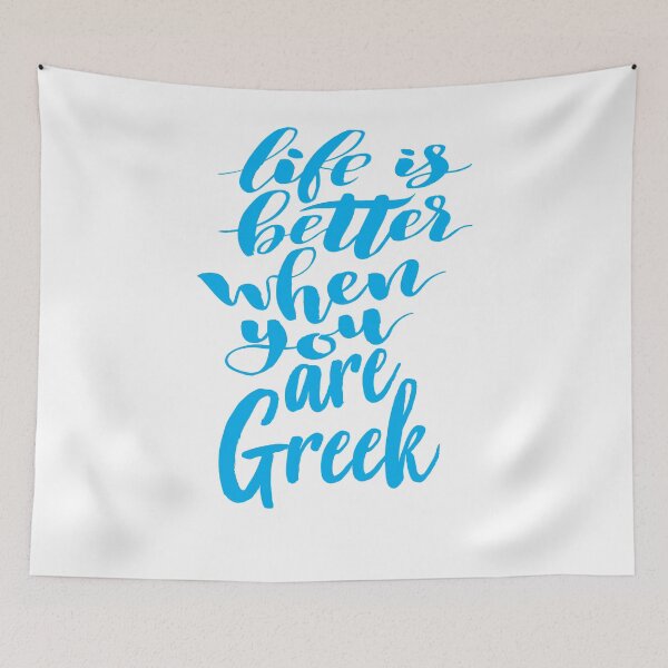 Item preview, Life Is Better When You Are Greek Growing Up Greek Greece designed and sold by ProjectX23.