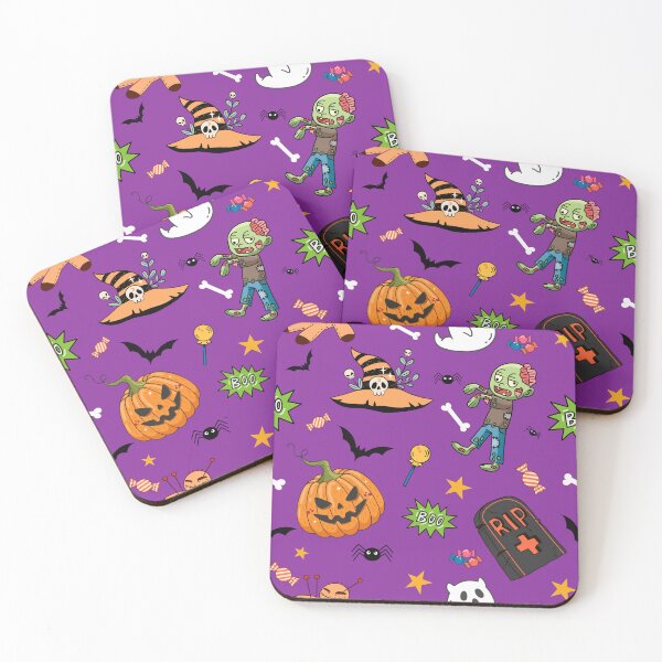 Artikelvorschau, Lustiges Halloween-Muster, nahtloses Kürbismuster, Halloween-Kleidung entworfen und verkauft von Peach-Design.