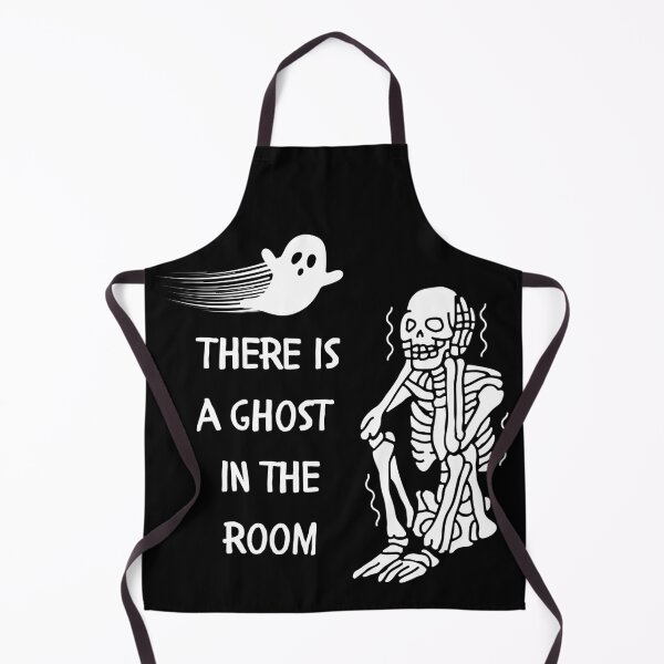 Item preview, Scared Skeleton and a Ghost designed and sold by GediaPrints.
