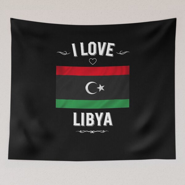 Item preview, I Love Libya designed and sold by LoveMyRoots.