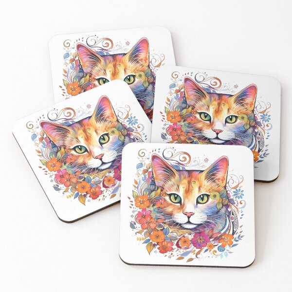 Item preview, Flowery Cat designed and sold by Win Hardy.
