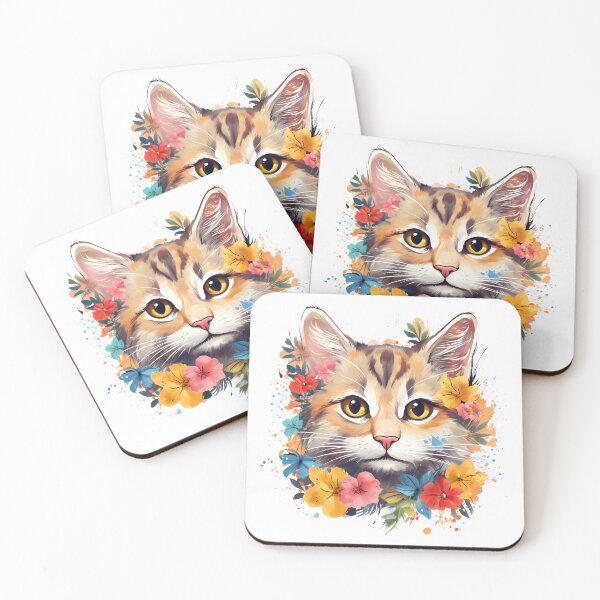 Item preview, Flowery Cat designed and sold by Win Hardy.