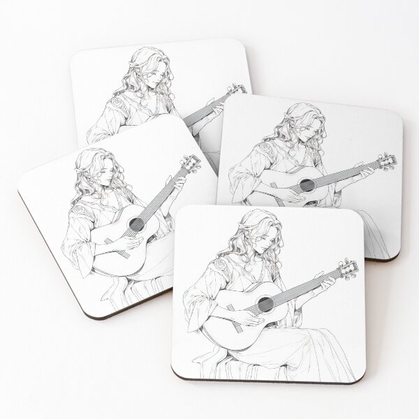 Item preview, Classical Guitarist Sketch  designed and sold by wallycobra.