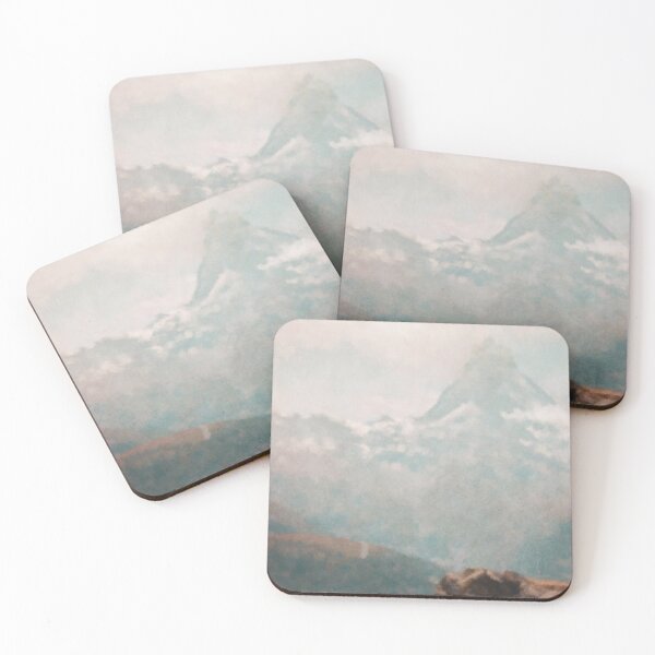 Item preview, Foggy mountain peak designed and sold by Paint Dream  Style.