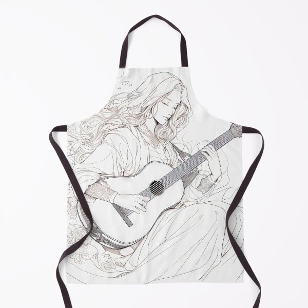 Item preview, Classical Guitarist Flowing designed and sold by wallycobra.