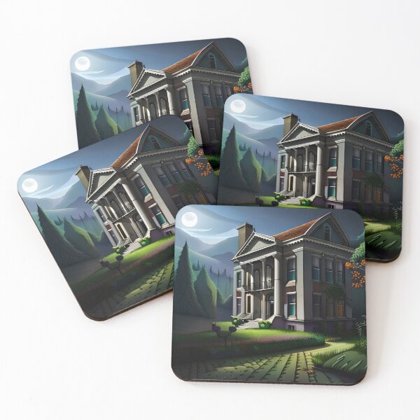 Item preview, Eerie Abandoned Mansion designed and sold by yourfavdraw.