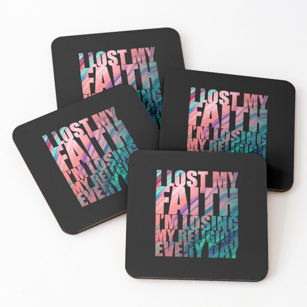 Item preview, I Lost My Faith, Candy Blur, Lyric Quote Design designed and sold by OurPhilosophy.