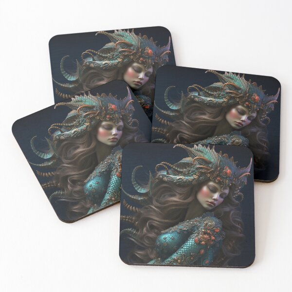 Item preview, Coral the mermaid designed and sold by ScarsAndShadows.