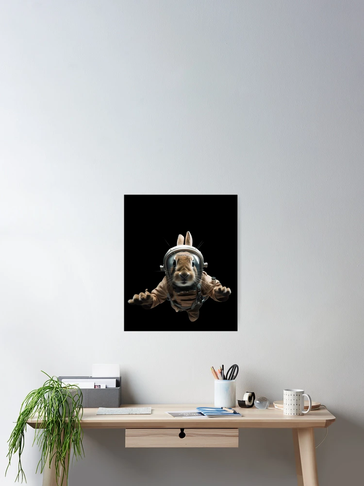 Thumbnail 2 of 3, Poster, Cosmic Rabbit designed and sold by Jaro90.