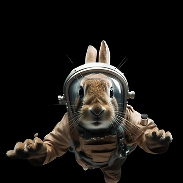 Artwork thumbnail, Cosmic Rabbit by Jaro90