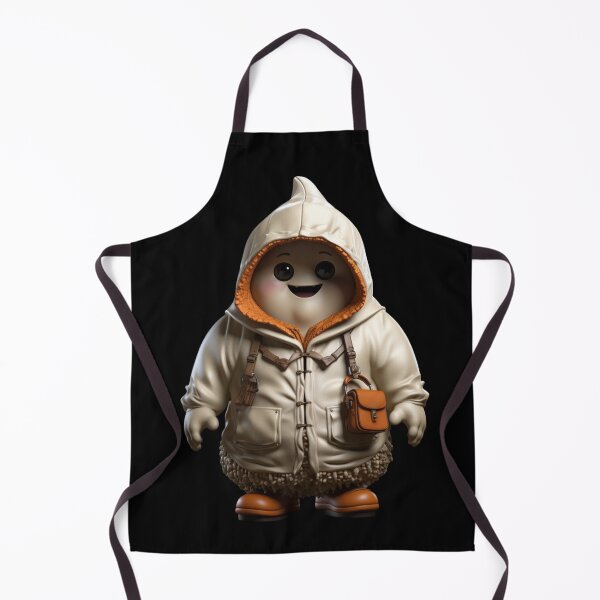 Item preview, happy ghost in a jacket designed and sold by HarriPaloma.