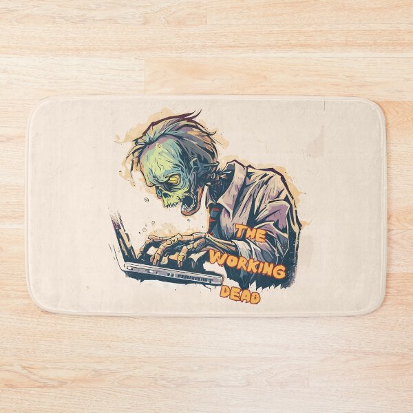 Item preview, The Working Dead - Funny zombie worker designed and sold by TomFrontierArt.