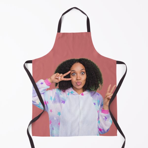 Item preview, African Anime Affectionate Lady With V Sign Peace Sign Blowing Air Kisses designed and sold by NadeenInspires.