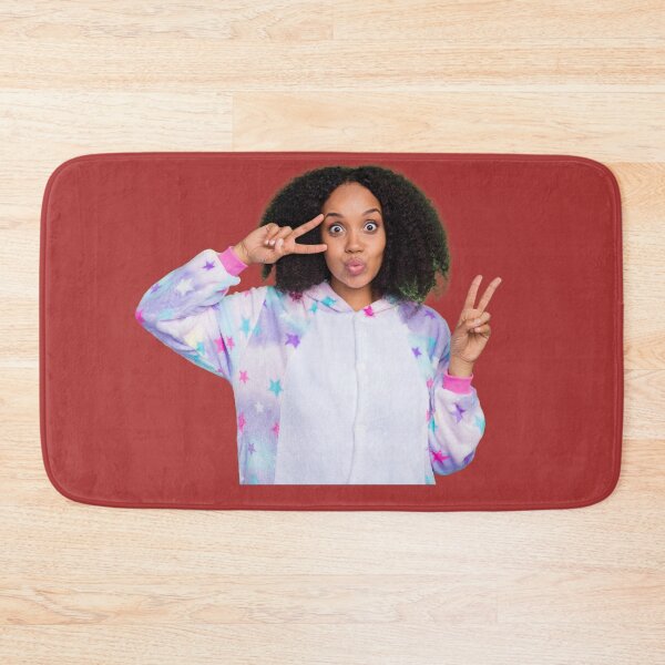 Item preview, African Anime Affectionate Lady With V Sign Peace Sign Blowing Air Kisses designed and sold by NadeenInspires.