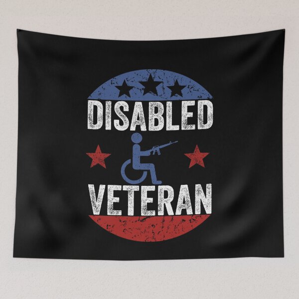 Item preview, Disabled Veteran Dad Grandpa Veteran Disabled but deadly designed and sold by Amineharoni.