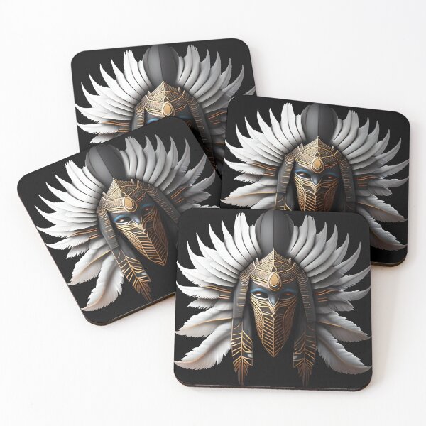 Item preview, BLACK WHITE GOLD AFRICAN WARRIOR 1 designed and sold by justyna-s28.
