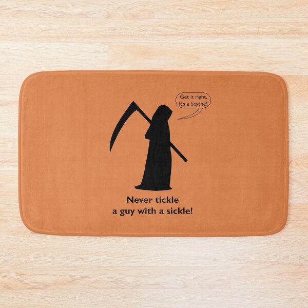 Item preview, Halloween Grim Reaper: Never tickle a guy with a sickle! designed and sold by SomeGuyLou.
