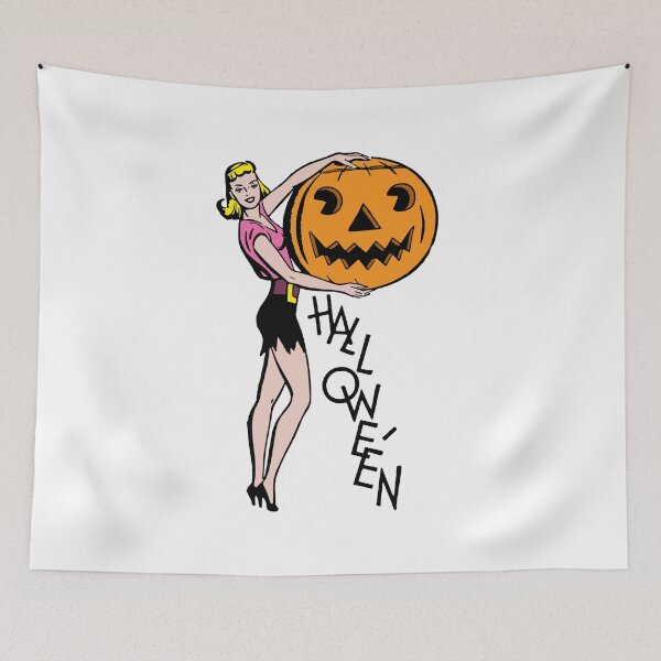 Item preview, Halloween Pumpkin Girl designed and sold by IanBakerToons.