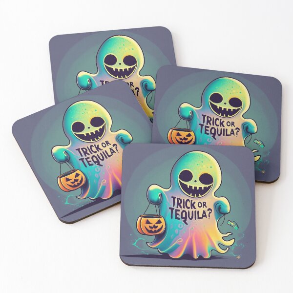 Item preview, Trick or Tequila? Hauntingly Halloween: Ghostly Delights designed and sold by Wishing-Wings.
