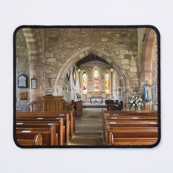 Item preview, The Holy Island of Lindisfarne church interior designed and sold by Violaman.