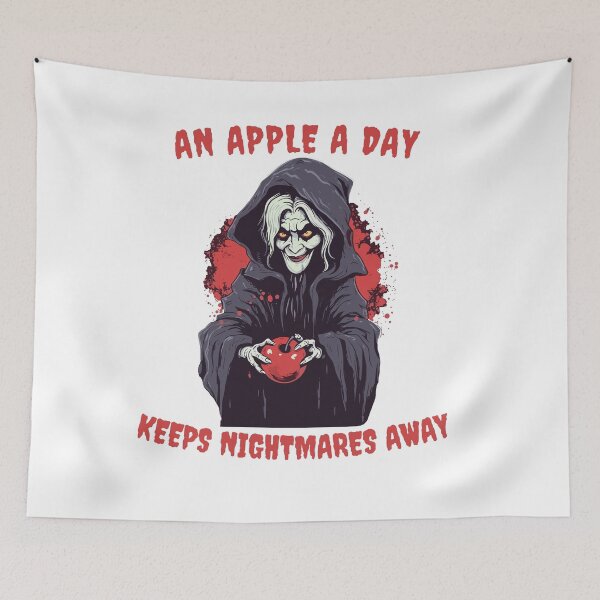 Item preview, An Apple a Day - Halloween Witch designed and sold by Loffartdesign.