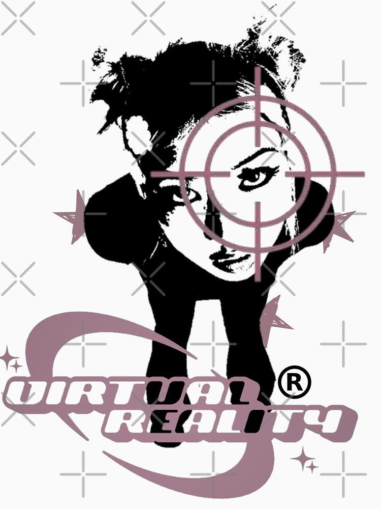 Y2K/2000S Digital Chrome Logo / Streetwear Cybercore 