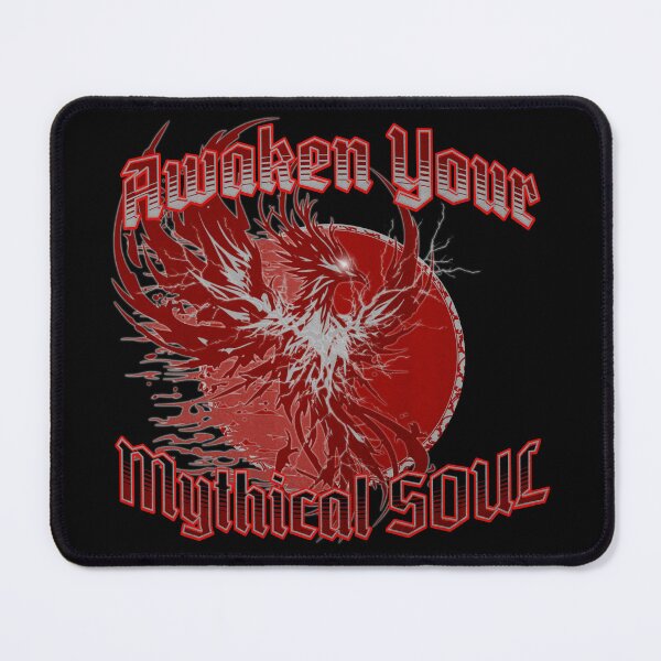 Item preview, Awaken Your Mythical Soul Silver and Red Phoenix designed and sold by MythikCreationz.