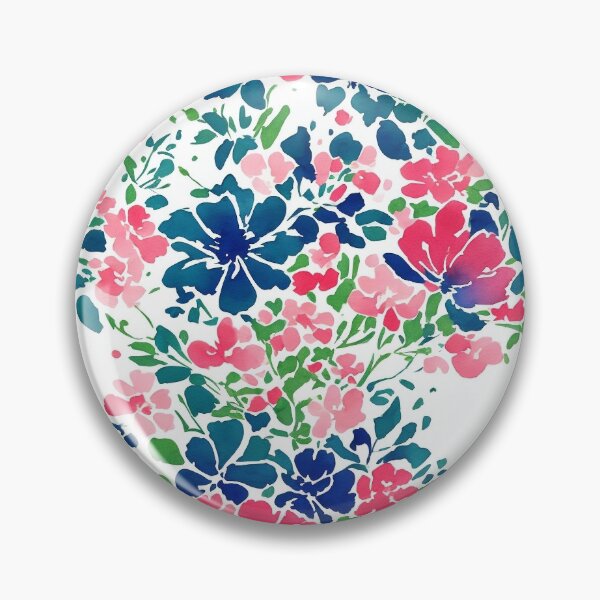 Item preview, Japanese flowers 04. Digital watercolor. designed and sold by DoodleLandShop.