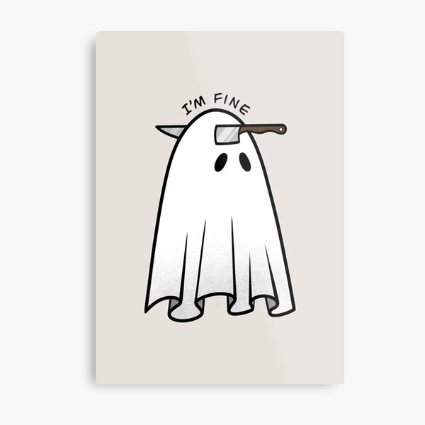 Item preview, I’m fine, Migraine ghost designed and sold by karsne.