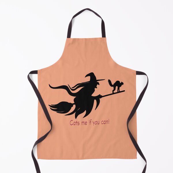Item preview, Witch and Cat flying on Broom: Cats me if you can designed and sold by SomeGuyLou.