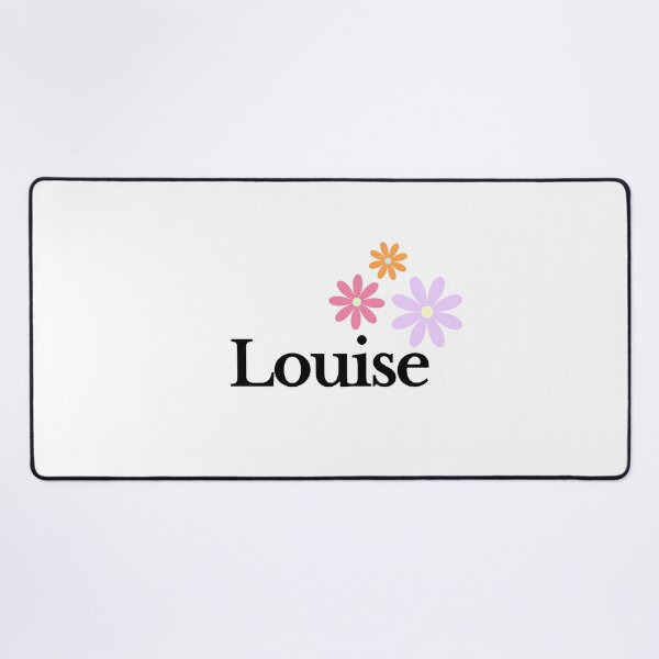 Lámina rígida for Sale con la obra «Nombre Louise» de Rocky Designs
