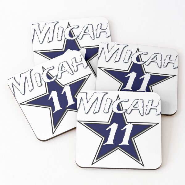 Item preview, Micah, Football, Micah 11, Dallas, Star, Football Fan designed and sold by BubbaCommerce.