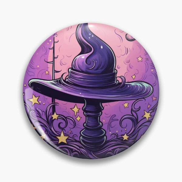 Item preview, Magical Witch Hat and Wand Sticker designed and sold by jallard265.