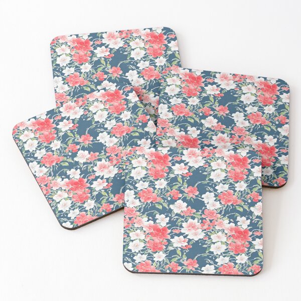 Item preview, Japanese flowers 07. Digital watercolor. designed and sold by DoodleLandShop.