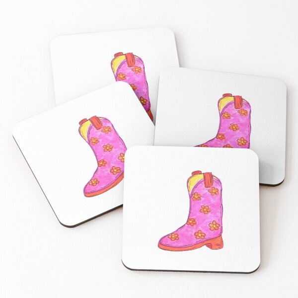 Item preview, Watercolor: Colorful Cowboy Boot designed and sold by Hannah Kornblum.
