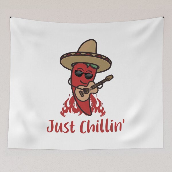 Item preview, Just Chillin' Chili Pepper designed and sold by HappyLifeCreate.