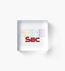 Meme-sec Acrylic Block