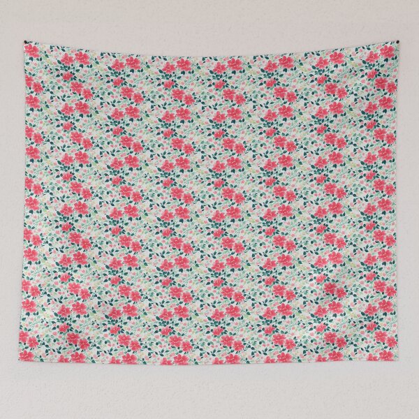 Item preview, Japanese flowers 09. Digital watercolor. designed and sold by DoodleLandShop.