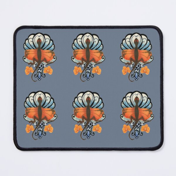 Item preview, Flying lizard and flowers designed and sold by KnowingWonder.