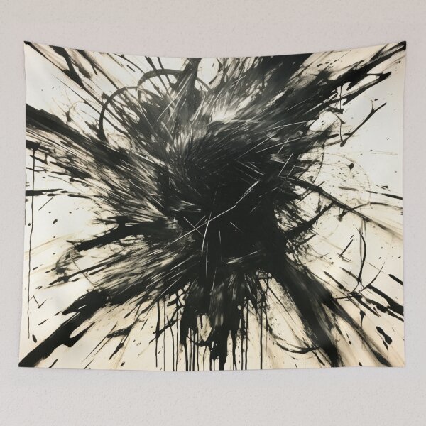 Item preview, Black and white ink sketch designed and sold by LazyLifestyle.