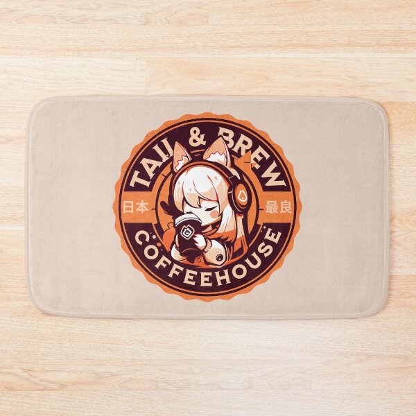 Item preview, Tail & Brew Coffeehouse designed and sold by Chibi Cat Art Corner.