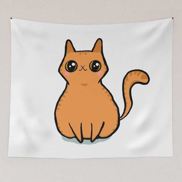 Item preview, Cute Orange Tabby Kitty designed and sold by makell-creates.